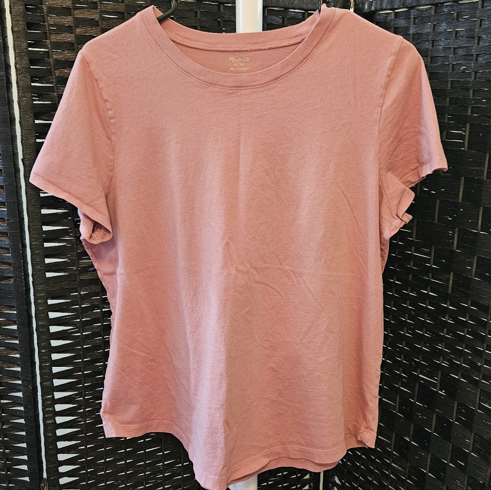 Madewell Soft Pink Short Sleeve Tee